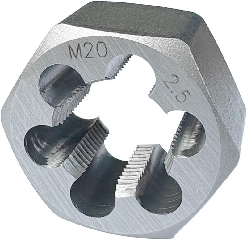 M20 x 2.5 Hex Die Rethreading Die Thread Die Carton Steel For Right Hand